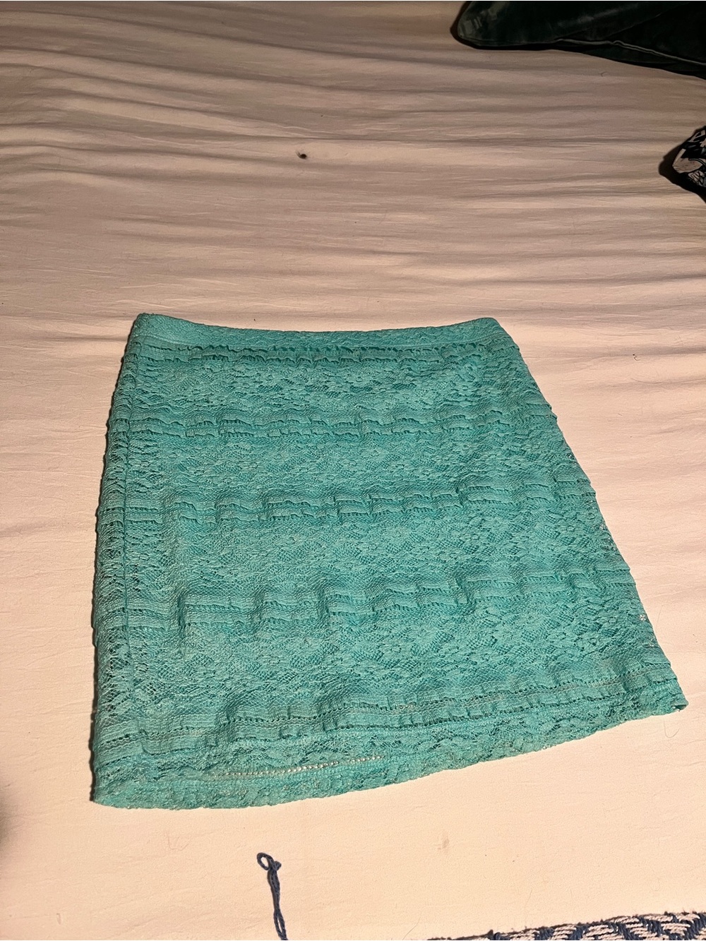 Forever 21 Mint Textured Mini Skirt